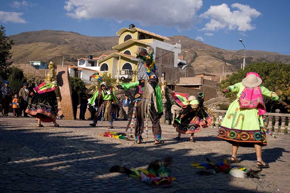 Danse antique à Huancayo